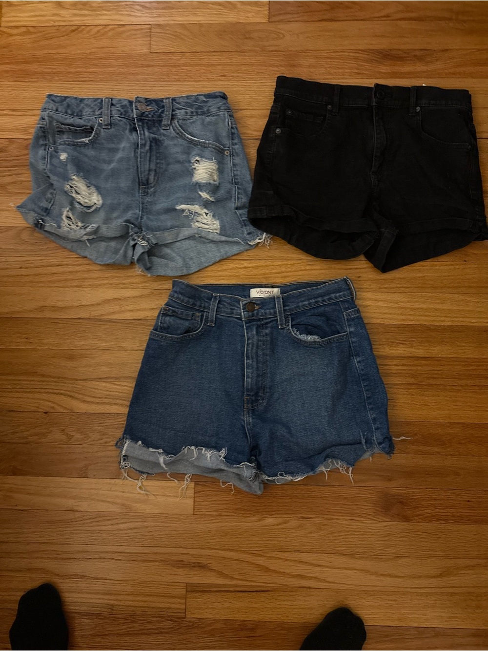 Women’s Jean Shorts Lot Of 3